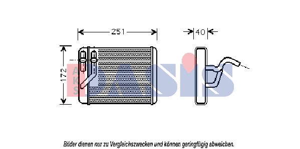 AKS DASIS Lämmityslaitteen kenno 516004N